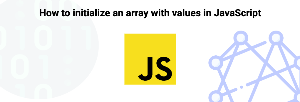 How to initialize an array with values in JavaScript image