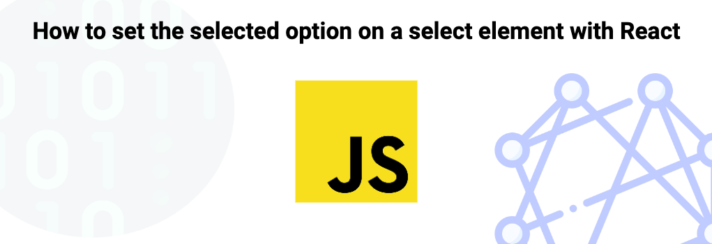 How to set the selected option on a select element with React and JSX image