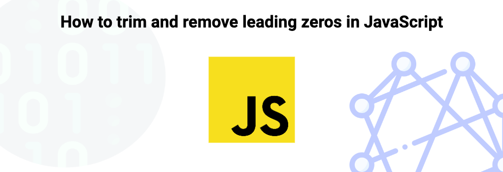 How to trim and remove leading zeros in JavaScript image